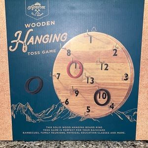Wood Hanging Toss Game